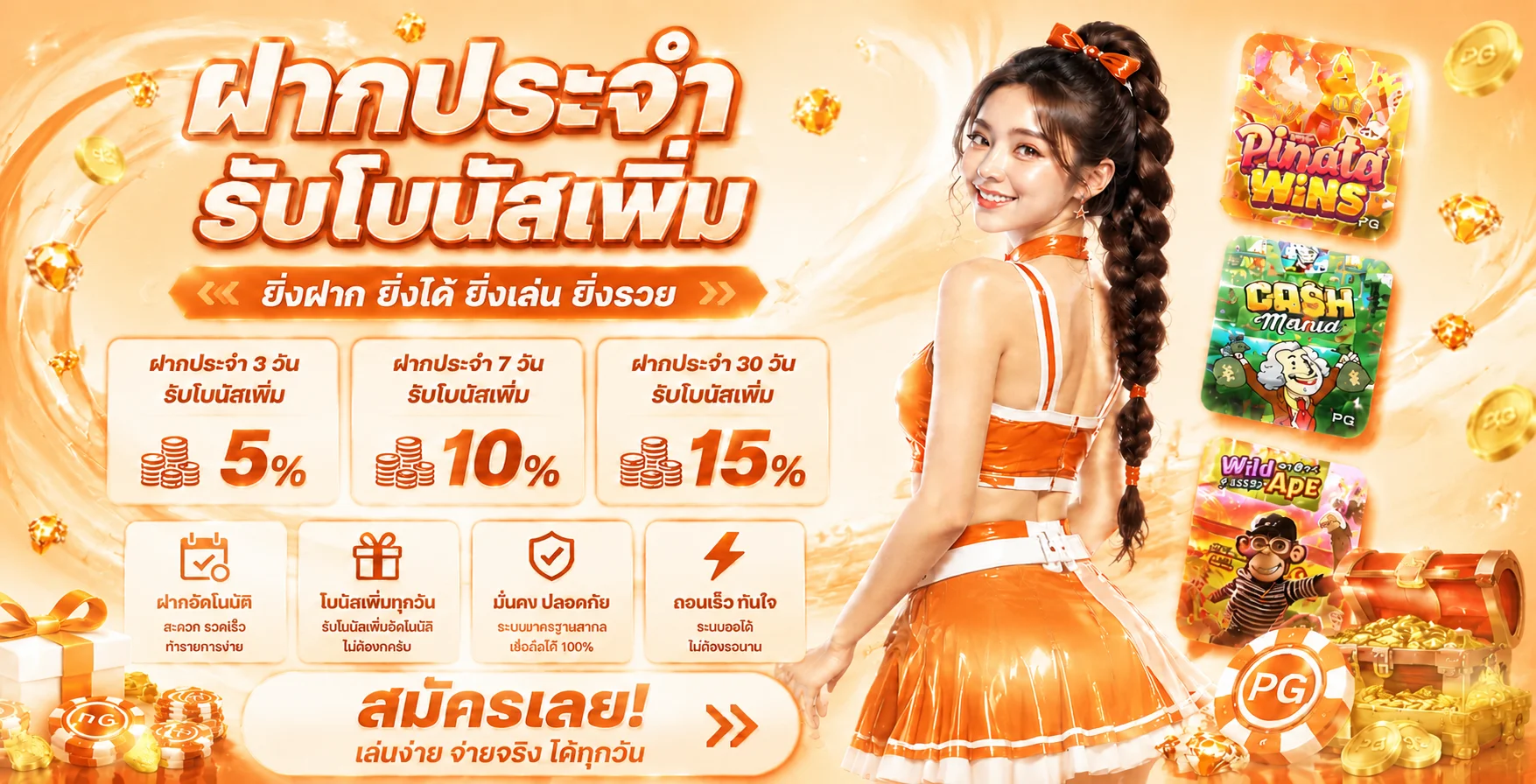 โปรโมชั่นแนะนำ cham168